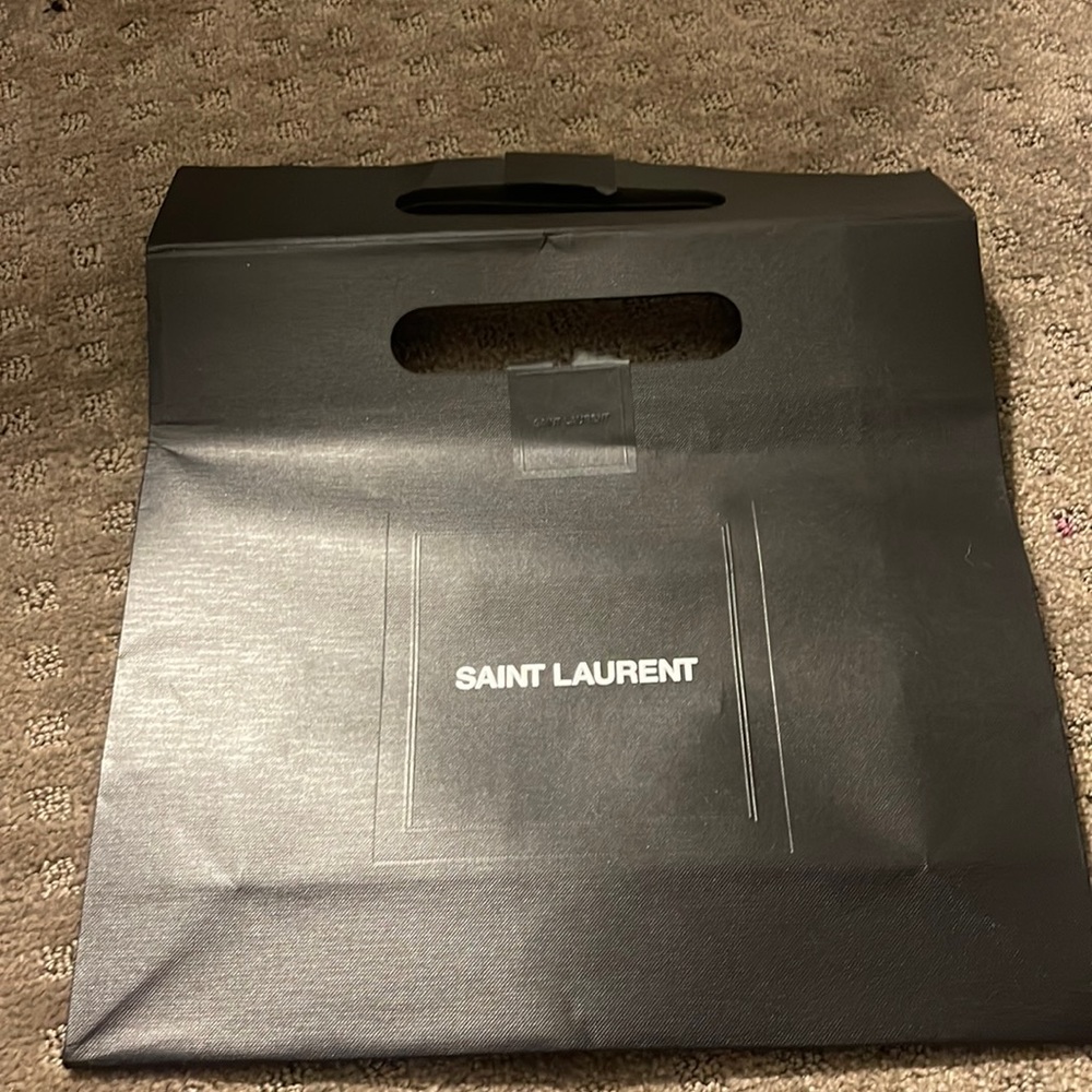 Saint Laurent shopping bag